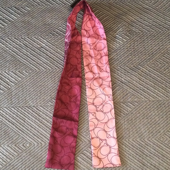 Coach Accessories - Coach red neck scarf